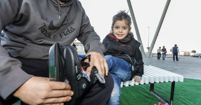 Els nens, protagonistes del Nadal a Baleària Port