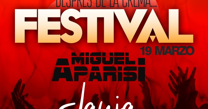 Después de la «cremà»…Festival