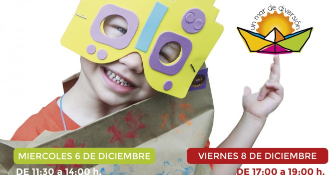 Taller de máscaras en la Ludoteca