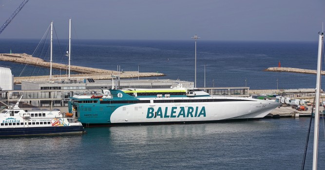 Baleària reprèn la línia directa d’alta velocitat entre Dénia i Formentera